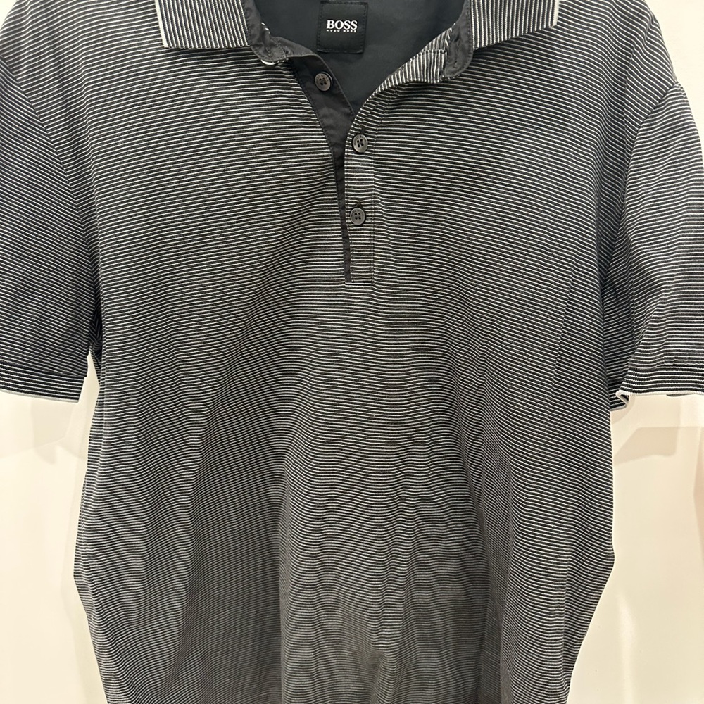 Boss Black Polo Shirt Classic Style